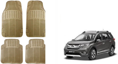 Auto Oprema Rubber Standard Mat For  Honda BRV(Beige)
