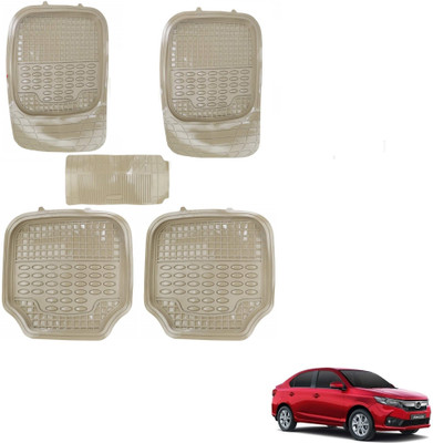 AuTO ADDiCT PVC Standard Mat For  Honda Amaze(Beige)
