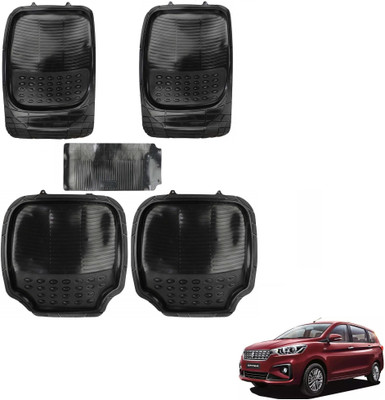 AuTO ADDiCT Rubber, PVC Standard Mat For  Maruti Suzuki Ertiga(Black)
