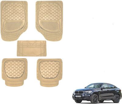 AuTO ADDiCT Rubber, PVC Standard Mat For  BMW X6(Beige)