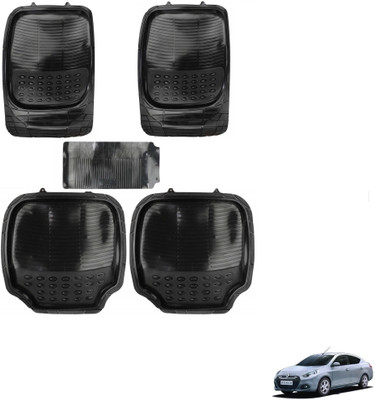 AuTO ADDiCT Rubber, PVC Standard Mat For  Renault Scala(Black)