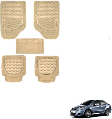 AuTO ADDiCT Rubber, PVC Standard Mat For  Maruti Suzuki SX4(Beige)