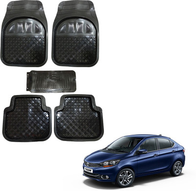 Oshotto Rubber Standard Mat For  Tata Tigor(Black)