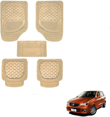 AuTO ADDiCT Rubber, PVC Standard Mat For  Maruti Suzuki Alto K10(Beige)