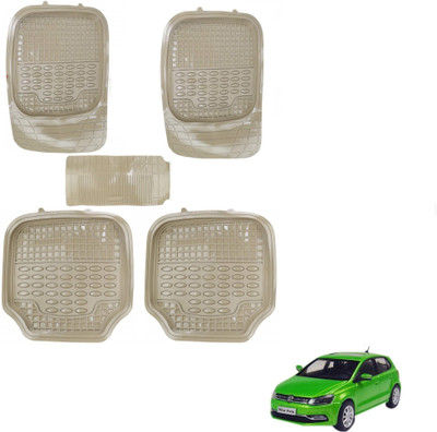 AuTO ADDiCT PVC Standard Mat For  Volkswagen Polo Exquisite(Beige)