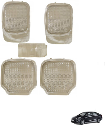 AuTO ADDiCT PVC Standard Mat For  Hyundai Verna Fluidic(Beige)