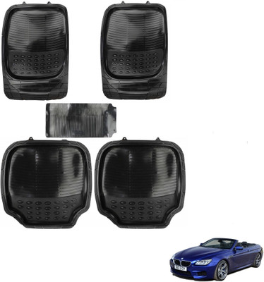 AuTO ADDiCT Rubber, PVC Standard Mat For  BMW 6 Series(Black)
