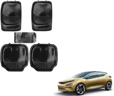 AuTO ADDiCT Rubber, PVC Standard Mat For  Tata Evoque(Black)
