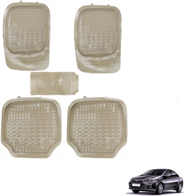 AuTO ADDiCT PVC Standard Mat For  Fiat Linea(Beige)