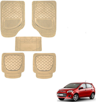 AuTO ADDiCT Rubber, PVC Standard Mat For  Fiat Palio(Beige)