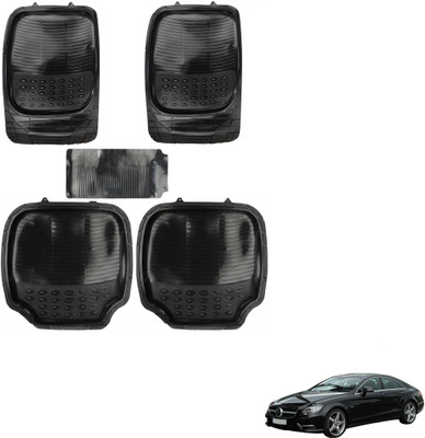 AuTO ADDiCT Rubber, PVC Standard Mat For  Mercedes Benz CLS-Class(Black)