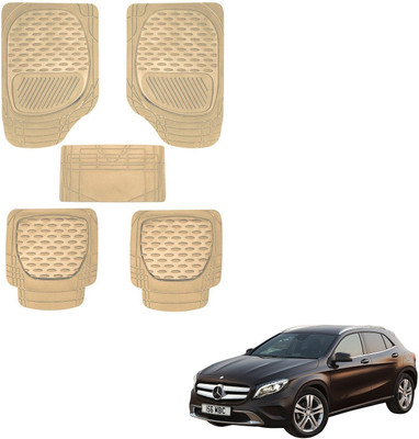 AuTO ADDiCT Rubber, PVC Standard Mat For  Mercedes Benz GLA-Class(Beige)