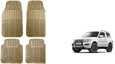 Auto Oprema Rubber Standard Mat For  Mitsubishi Pajero(Beige)