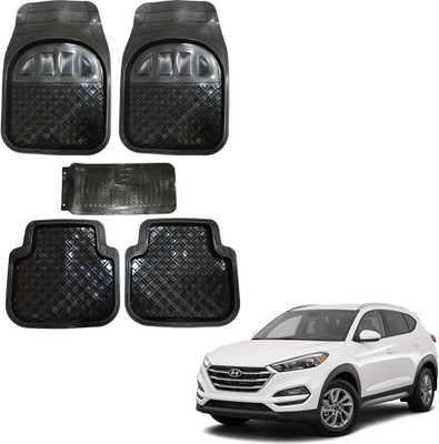 Oshotto Rubber Standard Mat For  Hyundai Tucson(Black)