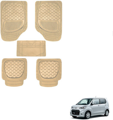 AuTO ADDiCT Rubber, PVC Standard Mat For  Maruti Suzuki WagonR Stingray(Beige)