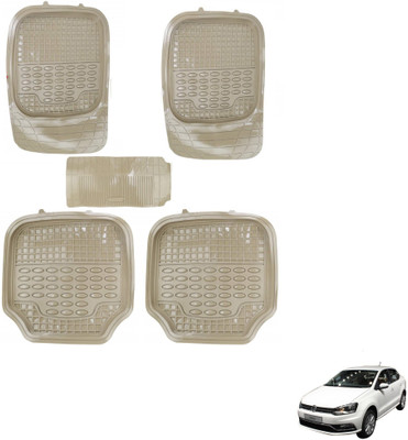 AuTO ADDiCT PVC Standard Mat For  Volkswagen Ameo(Beige)