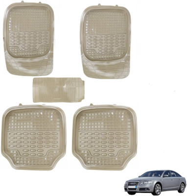 AuTO ADDiCT PVC Standard Mat For  Audi A6(Beige)