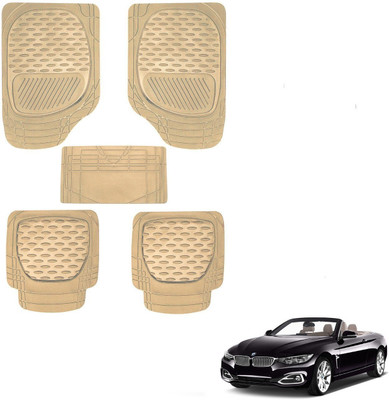 AuTO ADDiCT Rubber, PVC Standard Mat For  BMW 4 Series(Beige)