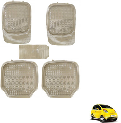 AuTO ADDiCT PVC Standard Mat For  Tata Nano(Beige)