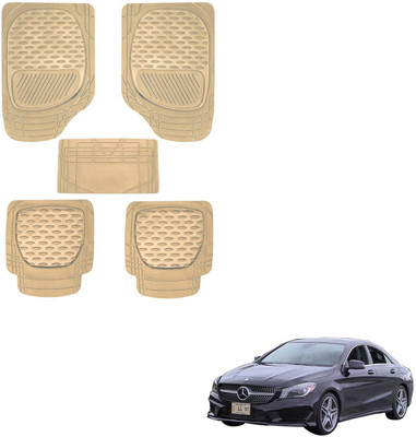 AuTO ADDiCT Rubber, PVC Standard Mat For  Mercedes Benz CLA-Class(Beige)