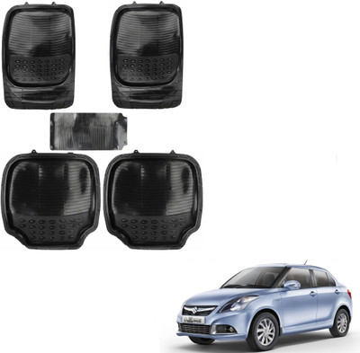 AuTO ADDiCT Rubber, PVC Standard Mat For  Maruti Suzuki Swift Dzire(Black)