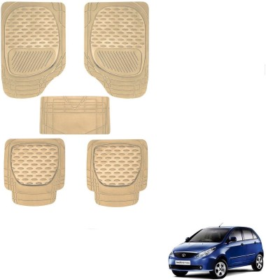 AuTO ADDiCT Rubber, PVC Standard Mat For  Tata Indica Vista(Beige)