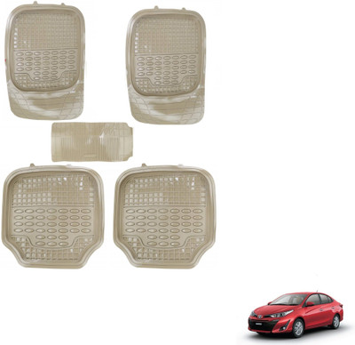 AuTO ADDiCT PVC Standard Mat For  Toyota Yaris(Beige)