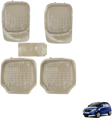 AuTO ADDiCT PVC Standard Mat For  Tata Indica Vista(Beige)