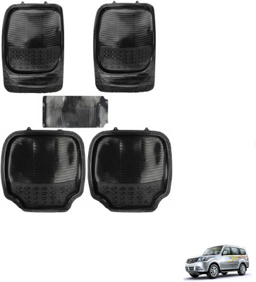 AuTO ADDiCT Rubber, PVC Standard Mat For  Tata Sumo Grand(Black)