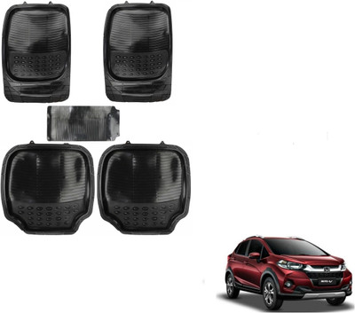 AuTO ADDiCT Rubber, PVC Standard Mat For  Honda WRV(Black)