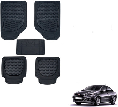 KOZDIKO Rubber Standard Mat For  Fiat Linea(Black)