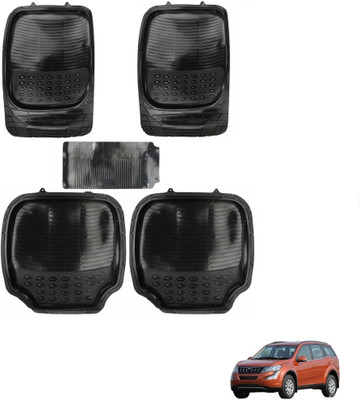 AuTO ADDiCT Rubber, PVC Standard Mat For  Mahindra XUV 500(Black)