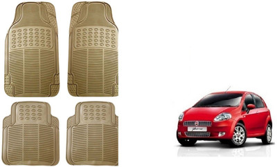 Auto Oprema Rubber Standard Mat For  Fiat Punto(Beige)