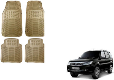 Auto Oprema Rubber Standard Mat For  Tata Safari Storme(Beige)