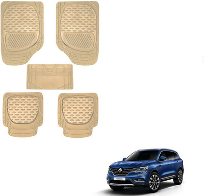 AuTO ADDiCT Rubber, PVC Standard Mat For  Renault Koleos(Beige)