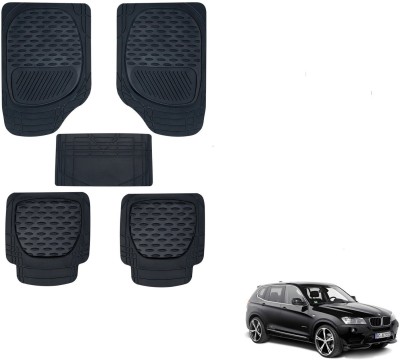 AuTO ADDiCT Rubber, PVC Standard Mat For  BMW X3(Black)