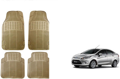 Auto Oprema Rubber Standard Mat For  Tata Indica V2(Beige)