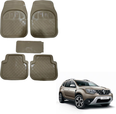 Oshotto Rubber Standard Mat For  Renault Duster(Beige)