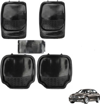AuTO ADDiCT Rubber, PVC Standard Mat For  BMW 3 Series(Black)