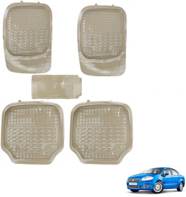 AuTO ADDiCT PVC Standard Mat For  Fiat Linea Classic(Beige)