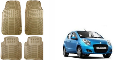 Auto Oprema Rubber Standard Mat For  Maruti Suzuki A-Star(Beige)