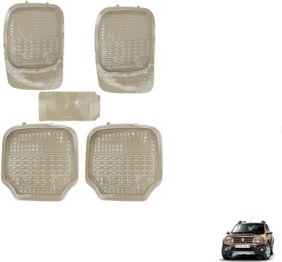 AuTO ADDiCT PVC Standard Mat For  Renault Duster(Beige)