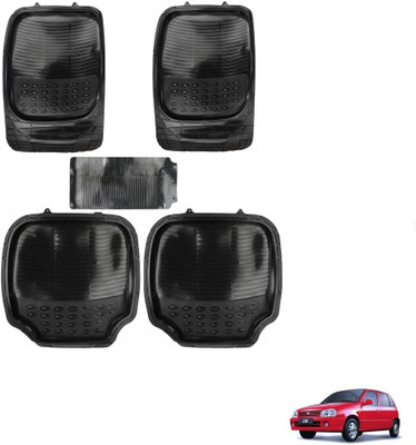 AuTO ADDiCT Rubber, PVC Standard Mat For  Maruti Suzuki Zen(Black)