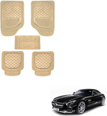 AuTO ADDiCT Rubber, PVC Standard Mat For  Mercedes Benz 6GT(Beige)