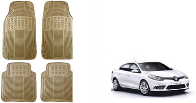 Auto Oprema Rubber Standard Mat For  Renault Fluence(Beige)