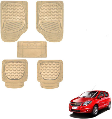 AuTO ADDiCT Rubber, PVC Standard Mat For  Chevrolet Sail UVA(Beige)