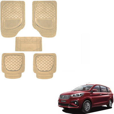 AuTO ADDiCT Rubber, PVC Standard Mat For  Maruti Suzuki Ertiga(Beige)