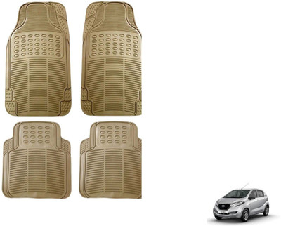Auto Oprema Rubber Standard Mat For  Datsun Redi GO(Beige)