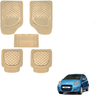 AuTO ADDiCT Rubber, PVC Standard Mat For  Maruti Suzuki A-Star(Beige)