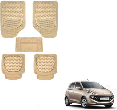 AuTO ADDiCT Rubber, PVC Standard Mat For  Hyundai Santro(Beige)